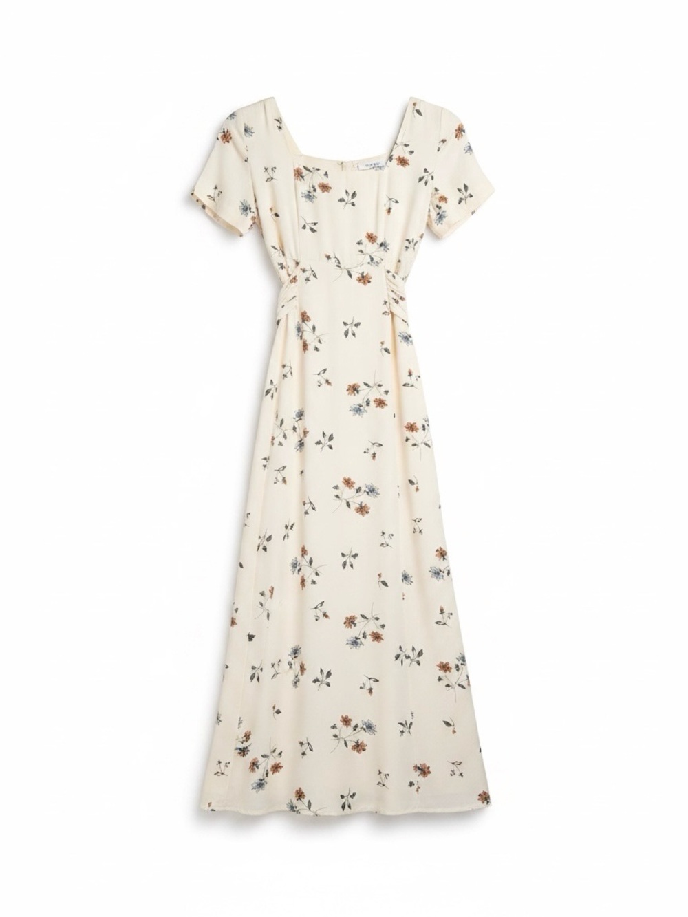 Decked Out VTG Floral Midi Dress - sz 5/6